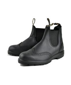 BLUNDSTONE Blundstone ELASTIC SIDED BROGUE BOOT BLACK bs2443009 ブランドストーン エラスティック サイドゴア ブローグ ブーツ ブラック サイドゴアブーツ レディース