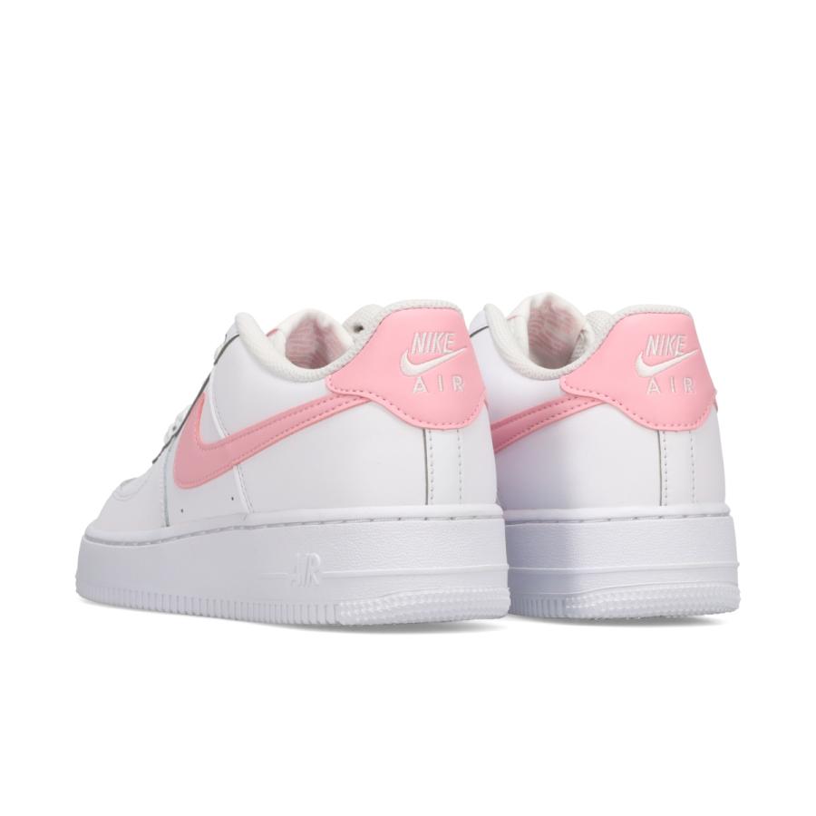 エア フォース 1 NIKE AIR FORCE GS ナイキ レディース WHITE/MEDIUM SOFT PINK/WHITE ホワイト CT3839-115 - 画像 (2)