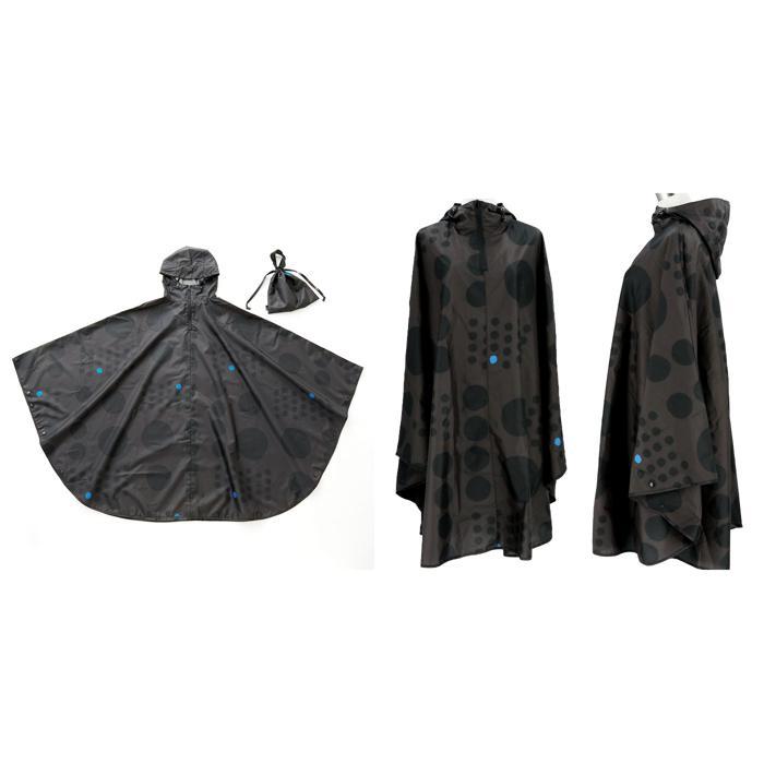 ☆ shine.YE レインコート ポンチョ レディース 通販 レインポンチョ カッパ 雨具 FREE フリーサイズ レディーズ 通勤 通学 男女兼用 巾着 - 画像 (6)