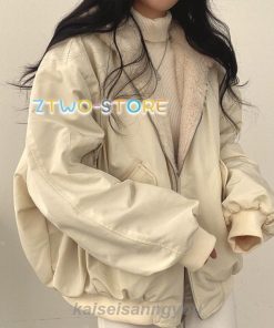 リバーシブル ボア フリース ジャケット レディース フード付き ジャンパー フェイクファー コート カーディガン アウター 秋 冬 ジップア