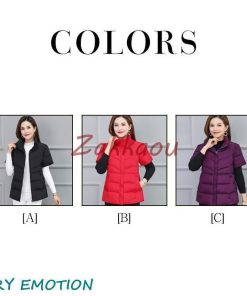 レディース 半袖ジャケット ダウンベスト立ち襟 防風 合わせやすい 中綿ベスト 秋冬 新作 アウター 上着 軽量 保温 敬老の日 40代 50代 60代 70代