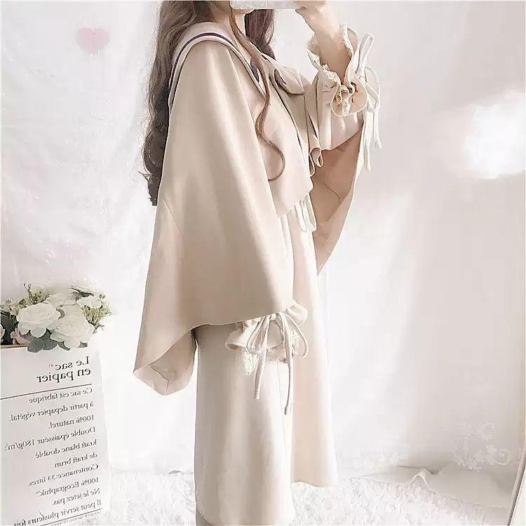 ボレロ 羽織 レディース ショート丈 ポンチョ カーディガン ショール シフォン 結婚式 20代 30代 40代 森ガール ロリータ 韓国 - 画像 (7)