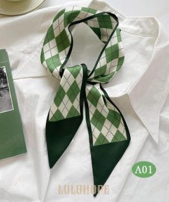 マルチスカーフ 首巻き バッグスカーフ