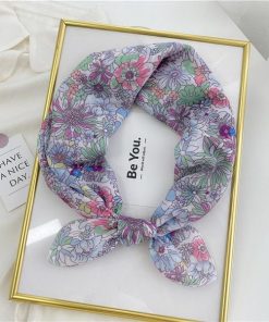 【大特価】スカーフ レディース おしゃれ 正方形 花柄 夏用ストール uv 接触冷感 母の日 敬老の日 ギフト プレゼント 春 夏 秋 冬 軽い