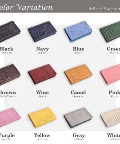 MGSABLE 名刺入れ クロコダイル レディース 本革 メンズ カードケース ワニ革 鰐革 本物 軽量 レザー カード収納 大容量 ビジネス フォーマル カジュアル 贈り物