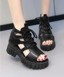 miniministore 厚底グラディエーターサンダル レディース