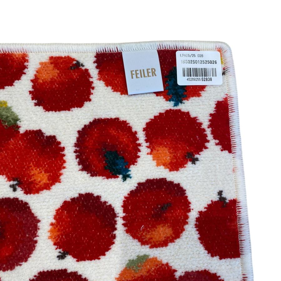 feiler FEILER フェイラー タオルハンカチ 25cm レポム LES POMMES アイボリー レディース プレゼント 贈り物 2025年秋冬新作 - 画像 (2)