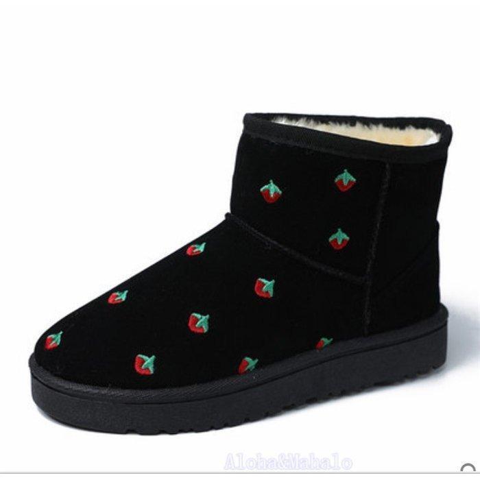 ムートンブーツ レディース 靴 モコモコ シューズ 秋冬新品 美脚パンプス 裏起毛 ブーツ ショート丈 かわいい 防寒 あったか - 画像 (6)