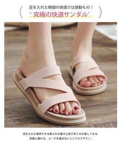 【特価】ミュール ぺたんこ レディース フラットサンダル つっかけ オフィス ルームシューズ きれいめ 夏新作 歩きやすい 痛くない 履きやすい 疲れない