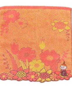 ムーミン ハンドタオル ジャガードウォッシュタオル クラシカルレッド 北欧 丸眞