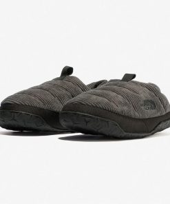 THE NORTH FACE 防寒ウィンターブーツ ザ・ノース・フェイス ヌプシ ミュール コーデュロイ ウィメンズ 8/25.0cm TNFブラック×TNFブラック(KK)