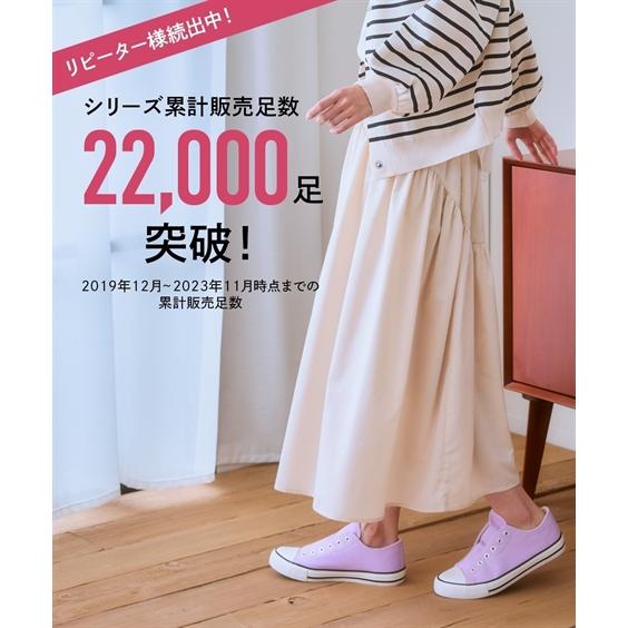 ニッセン 靴 レディース 紐なし スリッポン スニーカー ワイズ3E 22.5〜26cm nissen