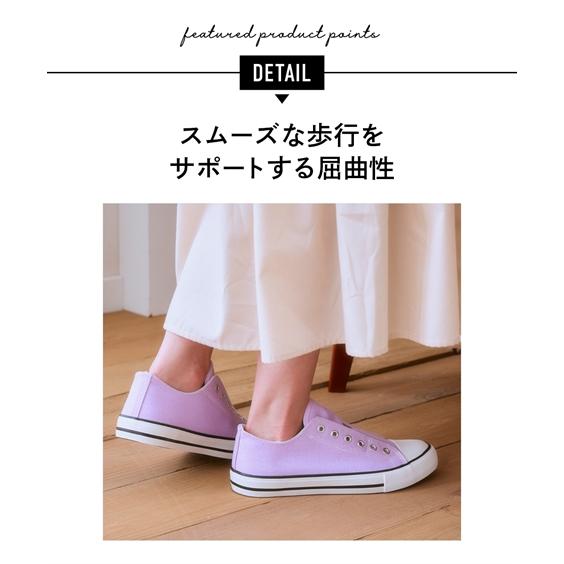 ニッセン 靴 レディース 紐なし スリッポン スニーカー ワイズ3E 22.5〜26cm nissen - 画像 (5)