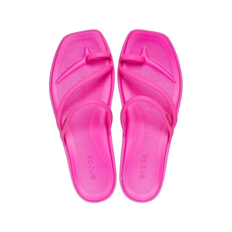 crocs クロックス Crocs Miami Toe Loop Sandal レディース サンダル Pink Crush