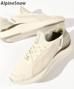 PUMA 立ったままスッと履ける プーマ レディース スリッポン スニーカー ゴム紐 履き心地抜群 SOFTRIDE ハーモニー レース EASE IN 2025秋冬新作 312671