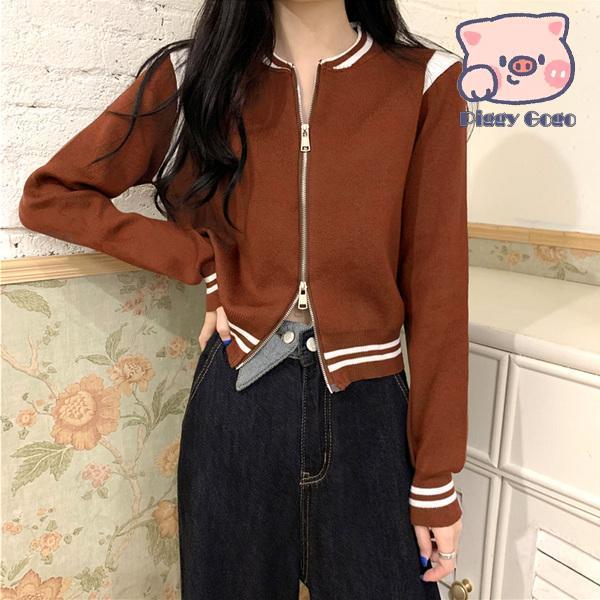 ニット クロップド丈 セーター - 画像 (8)