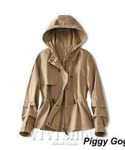 レディース ブルゾン パーカー フード アウター フレア ショート丈 2021新作