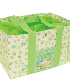 保冷保温ショッピングバッグ すみっコぐらし キャンプ SBS339大容量 レジカゴ バスケット マイバッグ エコバッグ クーラーバッグ ボックス ポイント利用