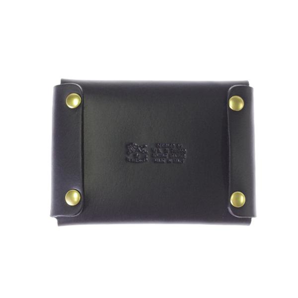 IL BISONTE イルビゾンテ カードケース メンズ レディース C0855-P-135 ブラック