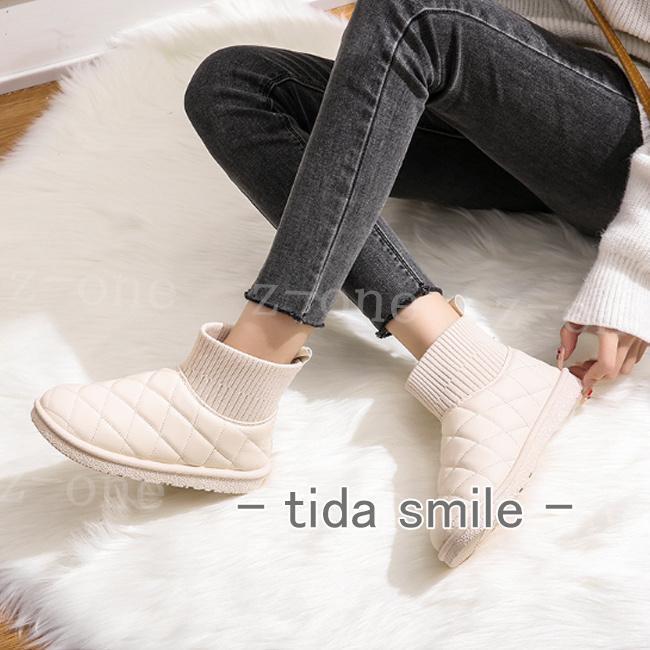 ムートンブーツ レディース 新作 防寒靴 防寒ブーツ 秋冬 滑り止め 裏起毛 軽量 アウトドア 暖かい 滑らない 歩きやすい おしゃれ 保温 雪靴 - 画像 (6)