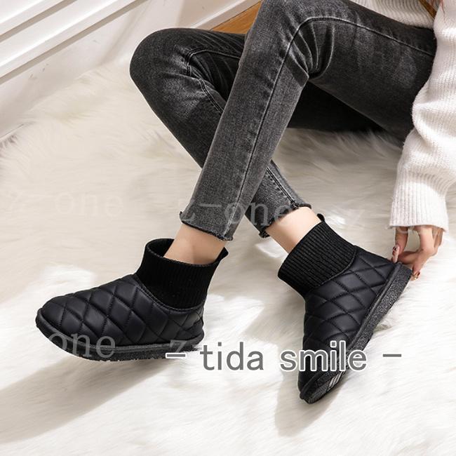 ムートンブーツ レディース 新作 防寒靴 防寒ブーツ 秋冬 滑り止め 裏起毛 軽量 アウトドア 暖かい 滑らない 歩きやすい おしゃれ 保温 雪靴 - 画像 (8)