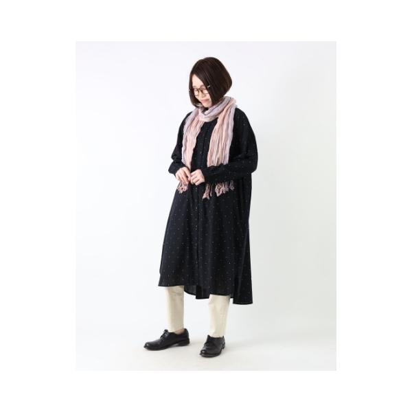 ストール バイカラー UVカット 冷房対策 柔らか レディース ナチュラル カジュアル 大人ナチュラル 無地 4色 春 夏 秋 - 画像 (9)