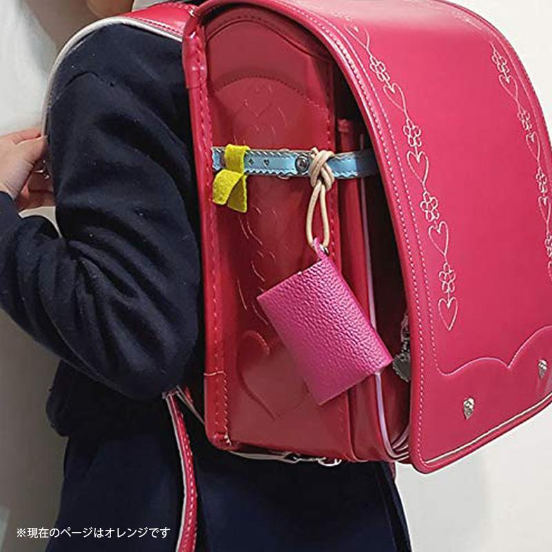 ルミニーオ ポケットティッシュケース DG-16 本革 日本製 オレンジ/金具シルバー ODMDG16-OR-SV luminio (ルミニーオ) - 画像 (5)