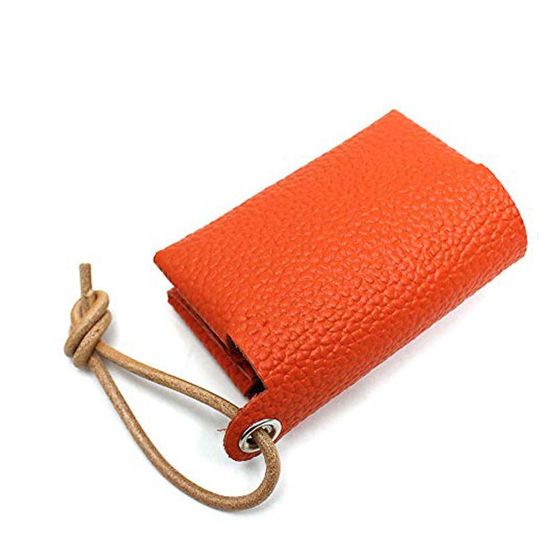 ルミニーオ ポケットティッシュケース DG-16 本革 日本製 オレンジ/金具シルバー ODMDG16-OR-SV luminio (ルミニーオ) - 画像 (9)