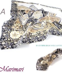 訳あり 大判シルクスカーフ オーストラリアのオペラハウスみたい 畳み方によって表情変わる 約80cm正方形