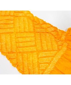 ys7444524;  正絹　絞り　帯揚げ【着】