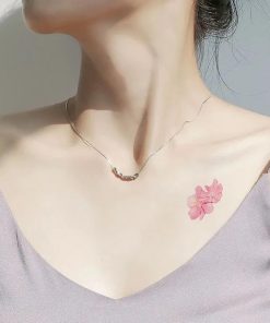 花 桜 ボディステッカー ボディーペイント 入れ墨 タトゥーシール 30枚セット シール ピンク ファッションシール レッド 刺青 ボディ