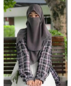 アクセサリー レディース スカーフ 女性用 無地ソフトシフォンヒジャブ 伸縮バンド付き 日常使用 アバヤ 通気性インナーキャップ付