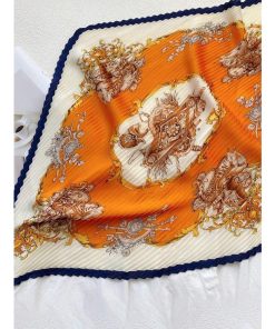 アクセサリー レディース スカーフ レディースバンダナ スカーフ春季プリント ネック、髪、バッグアクセサリーに最適、日常使用に適し