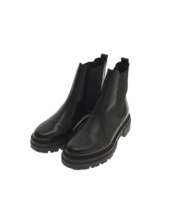 ENESS◆サイドゴアブーツ/35/BLK/牛革/3147-02-62008//