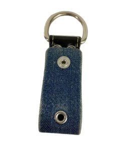 UNDERCOVER◆キーホルダー/レザー/BLK/無地/メンズ