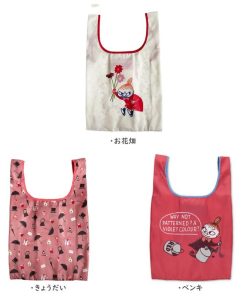 MOOMIN ムーミン マルシェショッピング エコバッグ 買い物バッグ リトルミィ ショッピングバッグ 肩掛け トートバッグ ミィ コンパクト moomin かわいい 北欧