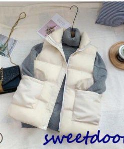 秋冬 レディース ベスト 着痩せ 軽い アウター ジャンパー 暖かい 袖なし 20代 40代 トップス 大きいサイズ 新品 中綿 大人 中綿コート