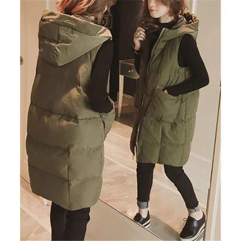 【値下げ】ダウン レディース ロング 防寒 ダウン ダウン フェイクダウンフードロング wb-011