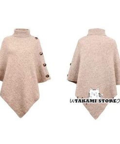 マントコート ニットセーター レディース ゆったり トップス ニットポンチョ ドルマンニット ポンチョ コート マント