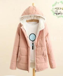 パーカー レディース アウター フード付き 中綿 ブルゾン ジャンパー 長袖 ショートコート 秋冬 冬 あったか 防寒