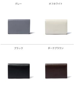 MARGARET HOWELL idea 【正規販売店】MARGARET ベンジャミン 名刺入れ ［マーガレット・ハウエル アイデア］ レディース ユニセックス レザー