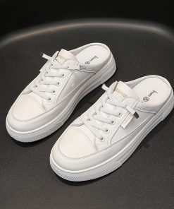 【値下げ】かかとなし スニーカー サンダル レディース フラット 履きやすい 婦人靴 サボ ハーフスリッパ スタイル