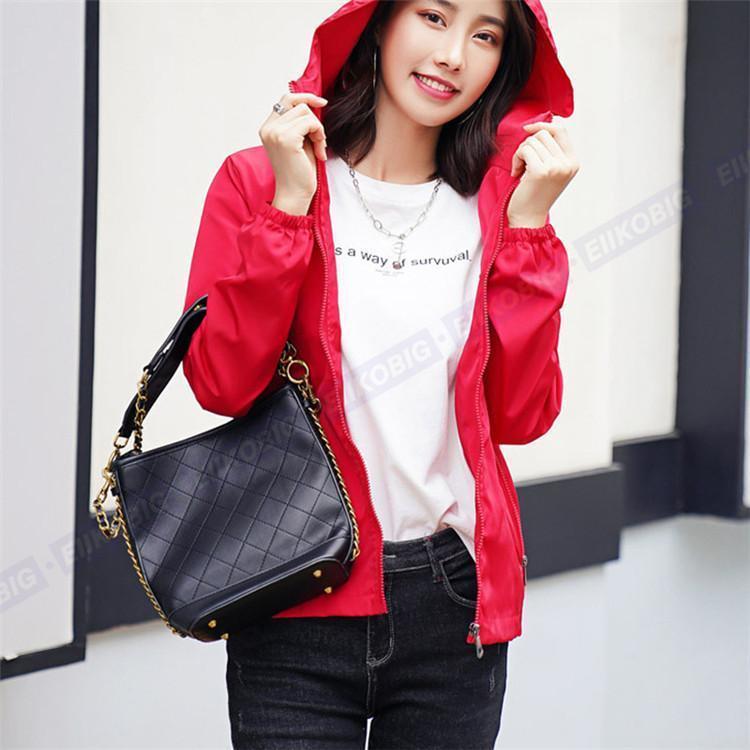 マウンテンパーカー トレンチコート レディース フード付き ジャケット スプリングコート 春コート 春服 カジュアル ゆったり 秋コーデ 秋服 - 画像 (7)