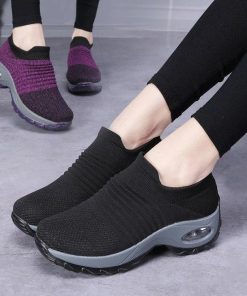 【値下げ】スニーカー レディース スリッポン シューズ 靴 ローカット 厚底 軽量 紐なし 滑り止め 疲れない 立ち仕事 おしゃれ