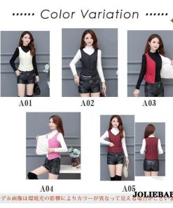 おしゃれベスト レディース 中綿 ダウンベスト Vネック 秋冬 ライトアウター きれいめ 防寒ベスト 着痩せ カジュアル アウトドア シンプル 通勤