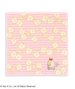 ミニタオル  すみっコぐらし みにっコとおはな ハンドタオル ギフト プレゼント お祝い 贈り物 タオル美術館 公式 記念品 ハロウィン