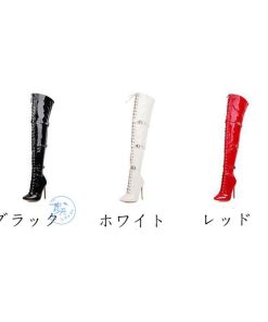 ロングブーツブーティー大きいサイズ黒 ニーハイブーツ超ハイヒールレディースセクシーブーティー  長靴ショートブーツ 防寒おしゃれ秋冬靴オフィス ごスプレ用