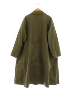 マッキントッシュフィロソフィー MACKINTOSH PHILOSOPHY ステンカラーコート オーバーサイズ 中綿ライナー付 M カーキ /MY ■OS レディース