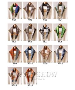 2点セット レディース スカーフ ネックスカーフ ワンポイント シンプル 細身 アクセント おしゃれ