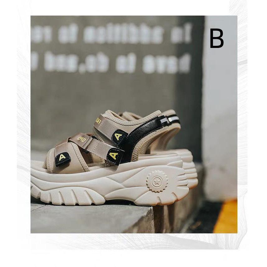 レディース 2020SNS INS 大人気 7cm厚底 スポーツサンダル 歩きやすい - 画像 (6)